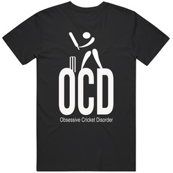 Obsessive Cricket Disorder T Shirt Obsessive Cricket Disorder T Shirt