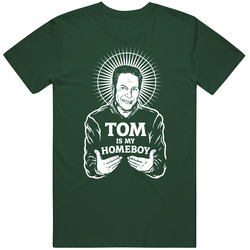 Tom Is My Homeboy Michigan Spartan College Basketball T Shirt