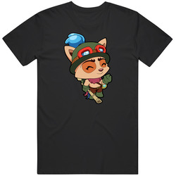 League Of Legends - Teemo Black T Shirt