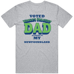 World's Greatest Newfoundland Dad Dog T Shirt