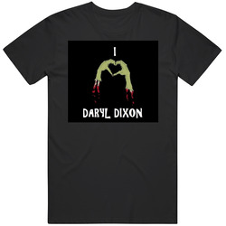 I Love Daryl Dixon T Shirt, Walking Dead! Great Gift! T Shirt