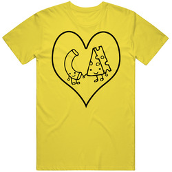 Food Funny Macaroni Cheese T Shirt