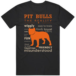 Pit Bulls The Reality T Shirt