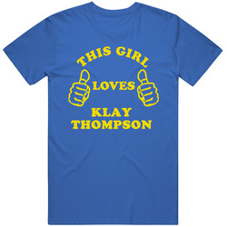 Klay Thompson This Girl Loves Basketball Hockey Baseball Football T Shirt