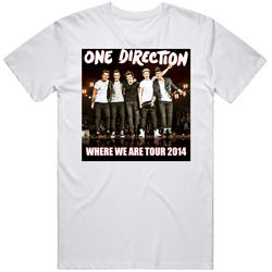 1d Where We Are Tour Women's White T Shirt