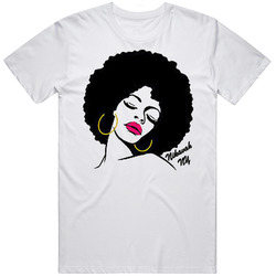 Afro Silhouette T Shirt