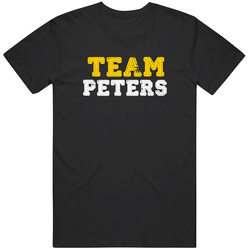 Team Peters Sports Family Reunion Last Name Surname T Shirt