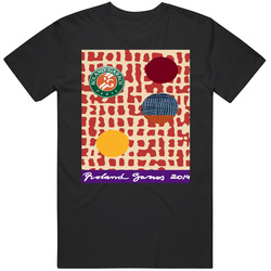 Roland Garros Tennis Paris France 2014 Art T Shirt