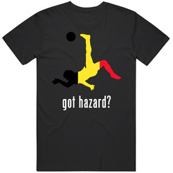 Eden Hazard Belgium Mf Got Kick Football Soccer World Cup T Shirt