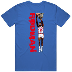 Dennis Rodman Detroit T Shirt