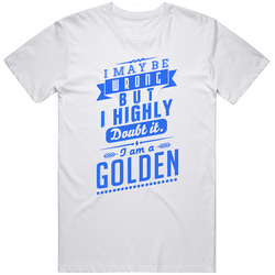 I May Be Wrong #2 (blue) T Shirt