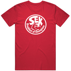 Sex Breakfast Of Champions James Hunt Formula One Car Racing Rush Movie T Shirt