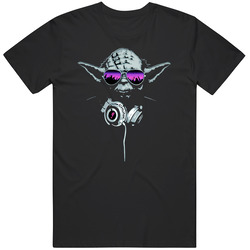 Yoda Black T Shirt
