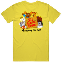 Get Along Gang 80s Cartoon T Shirt