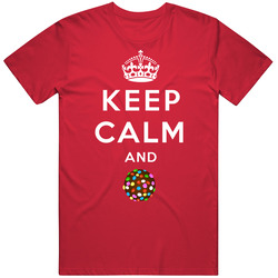 Keep Calm And Candy Crush (mens) T Shirt
