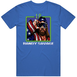 Randy Savage Nintendo 8 Bit T Shirt