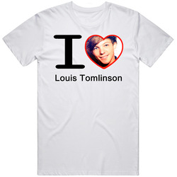 I Heart Love Louis Tomlinson T Shirt