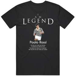 Paolo Rossi Italy Legend Soccer Futbol T Shirt