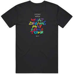 What Dreams May Come Tour J Cole Featuring Wale Music T Shirt