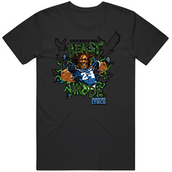 Marshawn Lynch Beast Mode Football Running Back Seattle Cartoon T Shirt