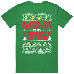 All I Want For Christmas Is My Hogwarts Letter Harry Potter Fan Gift T Shirt