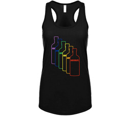 Absolut Vodka Pride Lgbtq Supporter Womens Tanktop