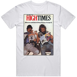 High Times Cheech And Chong Funny Weed Stoner Kush Marijuana T Shirt