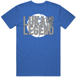 Luka And The Legend Doncic Dirk Nowitzki Dallas Basketball Fan T Shirt