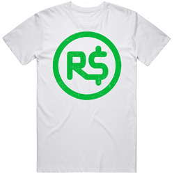 Roblox Robux Money Gamer Online Social Network Game Gaming App Icon Logo Fan T Shirt