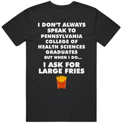 Pennsylvania College Of Health Sciences Lancaster Graduates Fast Food Worker Graduation Gift T Shirt