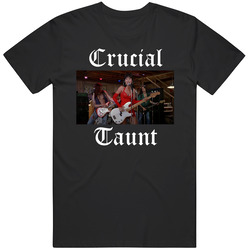 Crucial Taunt Fictional Band Waynes World Movie Fan T Shirt Crucial Taunt Fictional Band Waynes World Movie Fan T Shirt