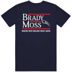 Tom Brady Randy Moss President New England Football Duo Fan T Shirt