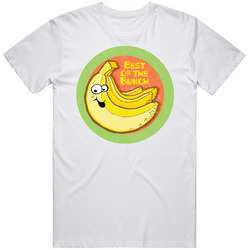 Banana Best Of Bunch Retro Scratch N Sniff Teacher Sticker Funny Novelty T Shirt