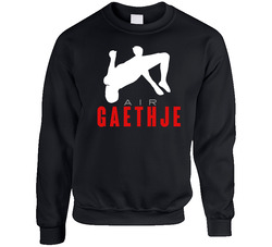Air Justin Gaethje Mma Fighter Parody Fan Crewneck Sweatshirt Crewneck Sweatshirt