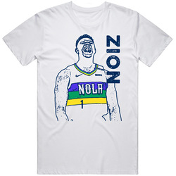 Zion Williamson Nola Favorite Player New Orleans Basketball Fan T Shirt
