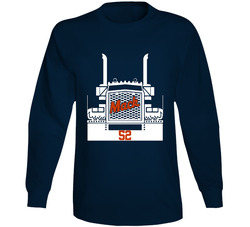 Khalil Mack 52 Mack Truck Chicago Football Fan Long Sleeve T Shirt