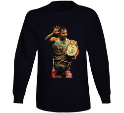 Manny Pacquiao Legendary Boxing Champion Fight Fan Long Sleeve T Shirt