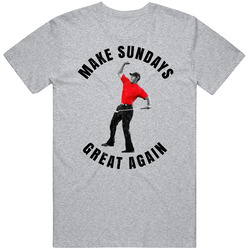 Make Sundays Great Again Tiger Woods Golfer Sports Fan T Shirt