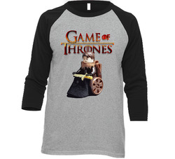 Bran Stark Wheelchair Lego Character Game Of Thrones Got Fan Raglan Raglan 3/4 Sleeve Shirt Bran Stark Wheelchair Lego Character Game Of Thrones Got Fan Raglan Raglan 3/4 Sleeve Shirt