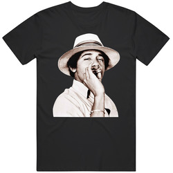Barack Obama Smoking Weed 80s Stoners Marijuana T Shirt