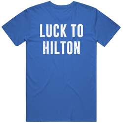 Andrew Luck To T.y. Hilton Indianapolis  Qb Wr Football Duo Fan T Shirt