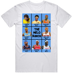 Carmelo Anthony The Melo Bunch All Star Basketball Player Fan T Shirt
