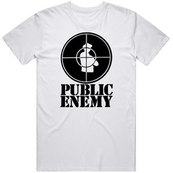 Public Enemy Popular 80s 90s Hip Hop Group Music Lovers T Shirt