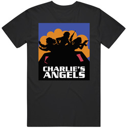 Charlie's Angels Retro Movie Fan T Shirt Charlie's Angels Retro Movie Fan T Shirt
