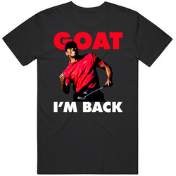Goat I'm Back Tiger Woods Golf Championship Fan T Shirt
