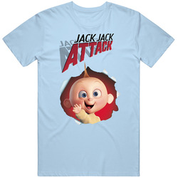 Jack Jack Attack Incredibles 2 Baby Powers Movie Fan T Shirt Jack Jack Attack Incredibles 2 Baby Powers Movie Fan T Shirt