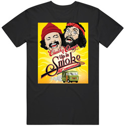 Cheech And Chong Up In Smoke 40th Anniversary Stoner Movie T Shirt Cheech And Chong Up In Smoke 40th Anniversary Stoner Movie T Shirt