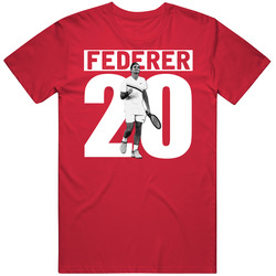 Roger Federer 20 Wins Australian Open Grand Slam Tennis Champion Fan T Shirt