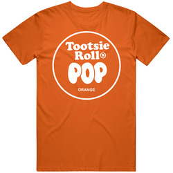 Tootsie Roll Pop Orange T Shirt