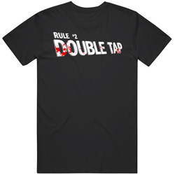 Rule #2 Double Tap Zombieland Movie Quote Fan T Shirt Rule #2 Double Tap Zombieland Movie Quote Fan T Shirt